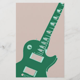 Electric Guitar Stationery