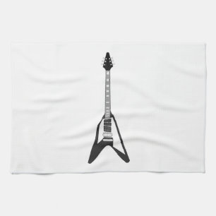Electric Guitar Tea Towel
