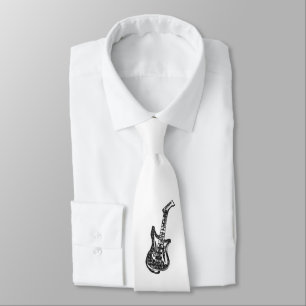 Electric Guitar Tie