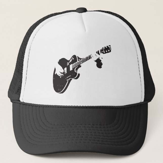 Electric Guitar Trucker Hat (Front)