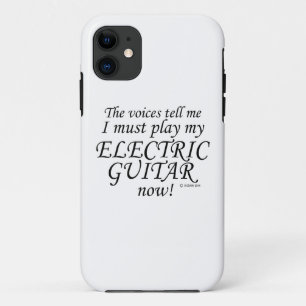 Electric Guitar Voices Say Must Play iPhone 11 Case