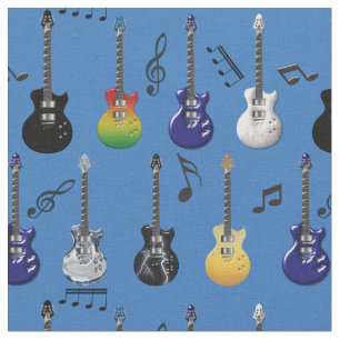 Electric Guitars Fabric