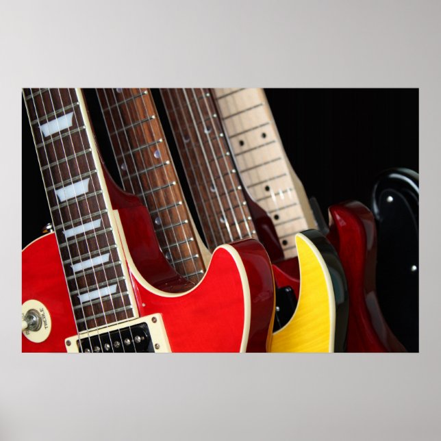 Electric Guitars Poster (Front)