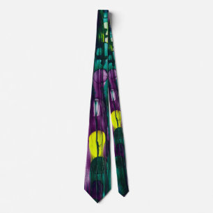     Electric Harmony -handmade artwork  Tie