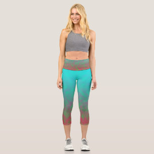 Electric Haze Capri Leggings