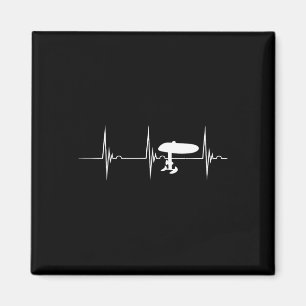 Electric Hydrofoil Surfboard Efoil Heartbeat Ekg P Magnet