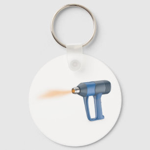 Electric industrial heat gun key ring