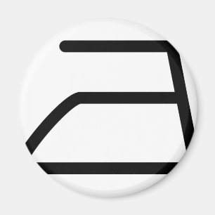 electric iron icon magnet