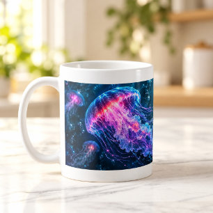 Electric Jellyfish Luminous Ocean Mug