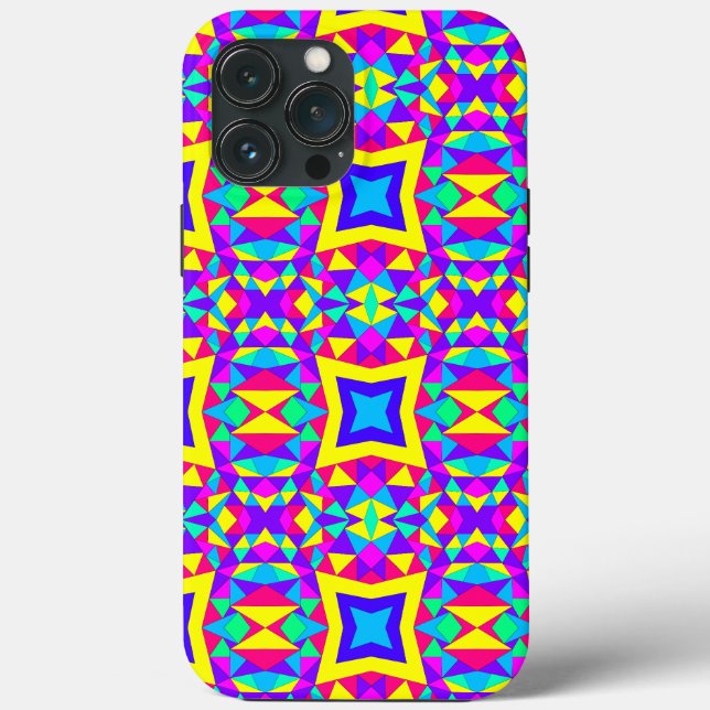 Electric Kaleidoscope Case-Mate iPhone Case (Back)