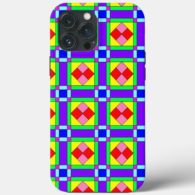 Electric Kaleidoscope Case-Mate iPhone Case (Back)