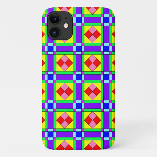 Electric Kaleidoscope Case-Mate iPhone Case (Back)