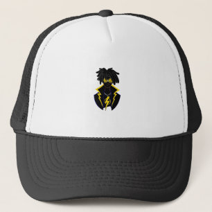 Electric King Dreadlocks Hoodie - Urban Lightning  Trucker Hat