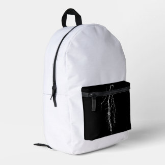 Electric Lightning Strike Minimalist Backpack