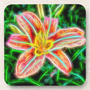 Electric Lily Coaster