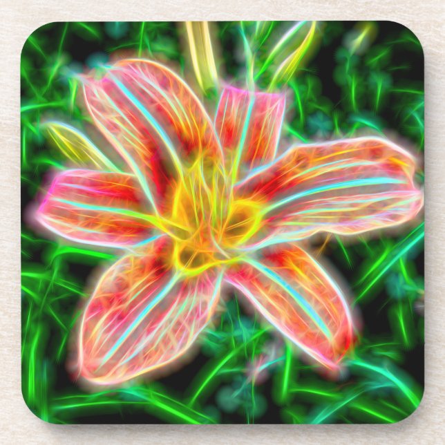 Electric Lily Coaster (Front)
