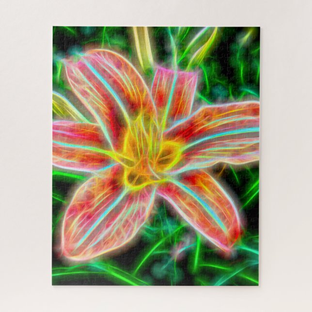 Electric Lily Puzzle (Vertical)