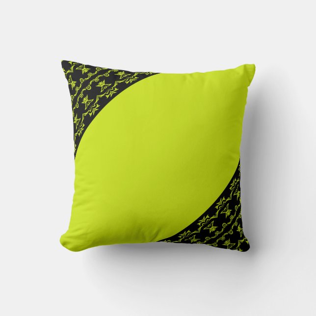 Electric Lime Cushion (Front)