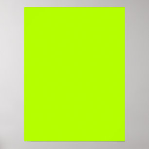 Electric Lime Green Accent Colour Decor Customise