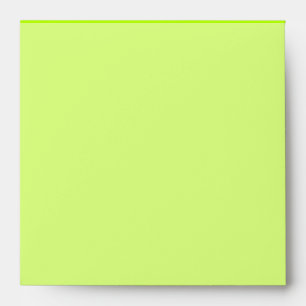 Electric Lime Green Colour Decor Ready to Customis Envelopes