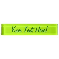 Electric Lime Green Colour Decor Ready to