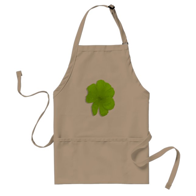 Electric Lime/ PopArt Flower Standard Apron (Front)