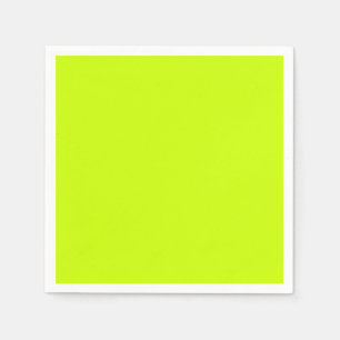 Electric Lime Solid color  Napkin