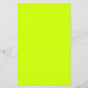 Electric Lime Solid Colour Flyer