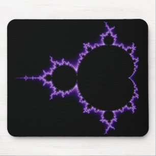 Electric Mandelbrot Set Mousepad