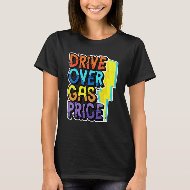 Electric Mobility Car Driver Environmental Protect T-Shirt (Front)