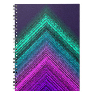 Electric Mountain Green Notebook