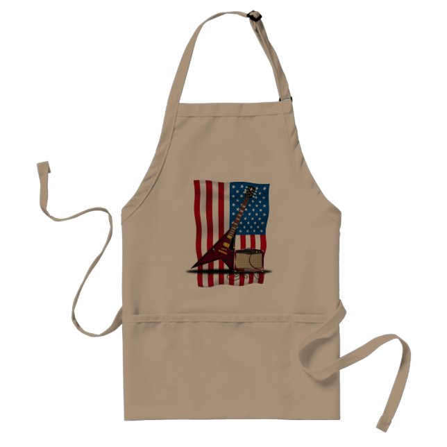 Electric n' Amp Thrash - USA Standard Apron (Front)