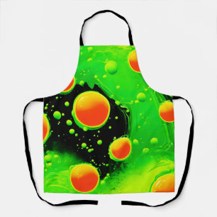 Electric Neon Bubble Dance Apron