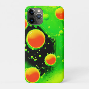 Electric Neon Bubble Dance iPhone 11 Pro Case