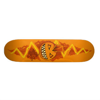 Electric Orange - PUNK Skateboard
