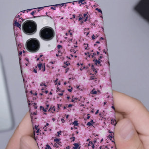 Electric Pink Spark iPhone case