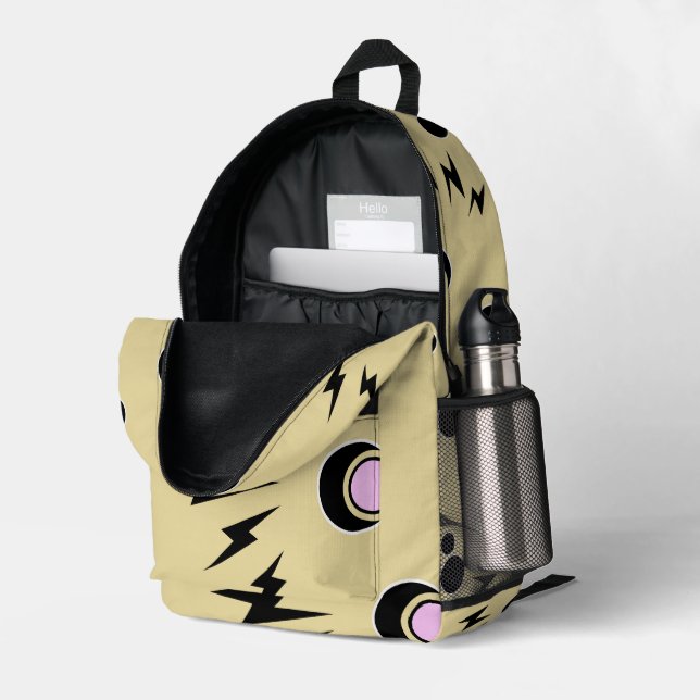 Electric Pop Backpack (Back Corner Right (Open))