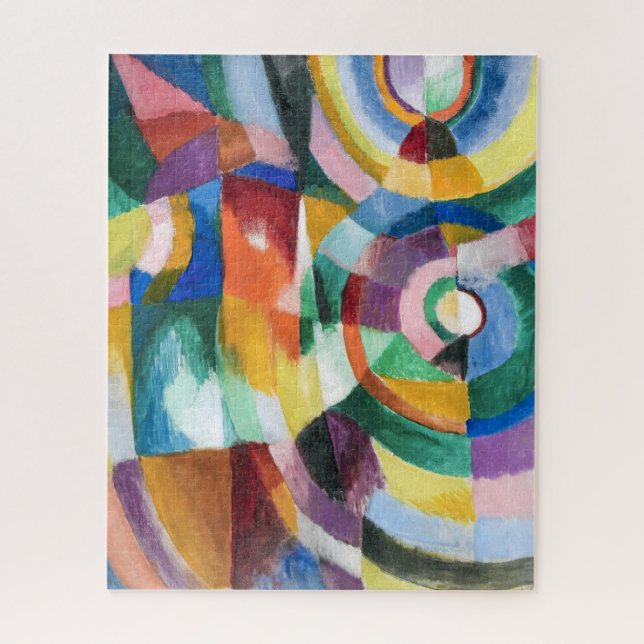 Electric Prisms | Sonia Delaunay | Jigsaw Puzzle (Vertical)