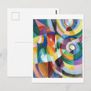 Electric Prisms Sonia Delaunay Postcard
