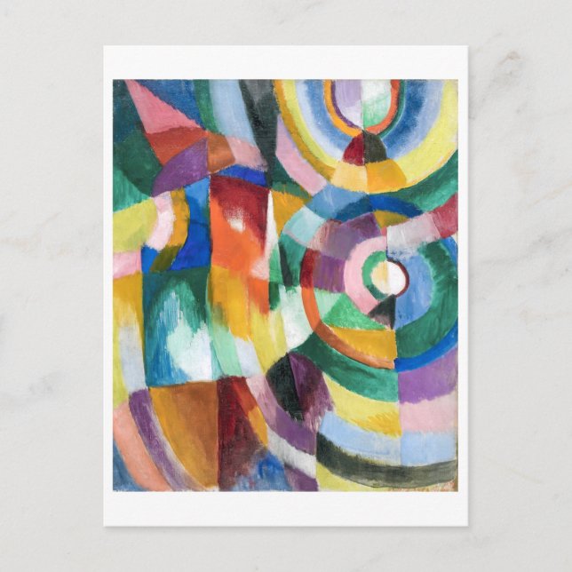 Electric Prisms | Sonia Delaunay | Postcard (Front)