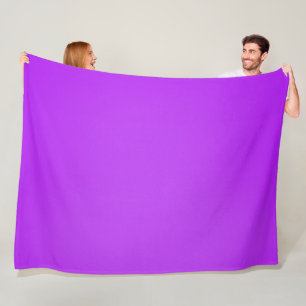 Electric Purple 60x80 Fleece Blanket