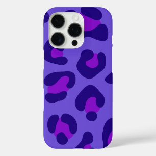 "Electric Purple Leopard" iPhone 16 Pro Case