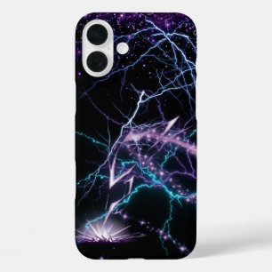 Electric Purple Lightning Storm Phone Case - Cosmi