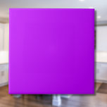 Electric Purple Solid Colour | Classic Elegant Ceramic Tile<br><div class="desc">Electric Purple Solid Colour | Classic | Elegant | Trendy | Stylish | Gift</div>