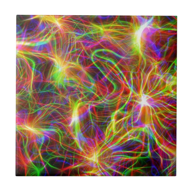 Electric Rainbow Tile (Front)