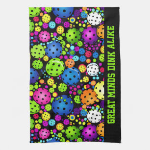 Electric Rally custom text Tea Towel