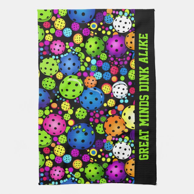 Electric Rally custom text  Tea Towel (Vertical)