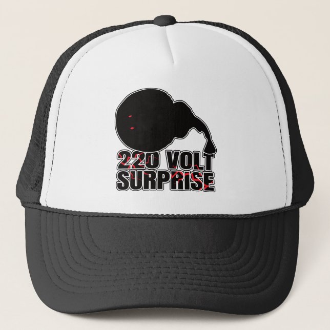 Electric Rays Torpedo Ray  – Batoid Geek Trucker Hat (Front)