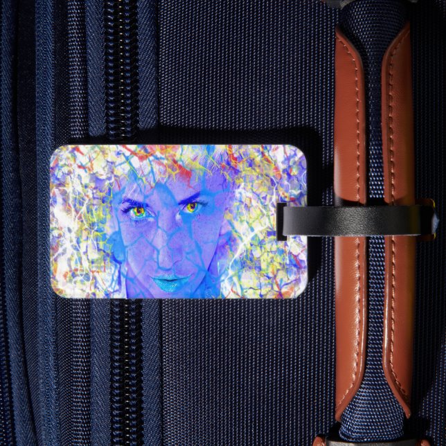 Electric Reality Luggage Tag (Back Insitu 2)