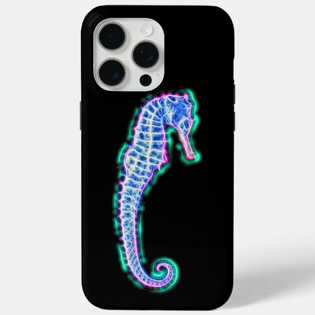 Electric Seahorse Case-Mate iPhone Case (Back)